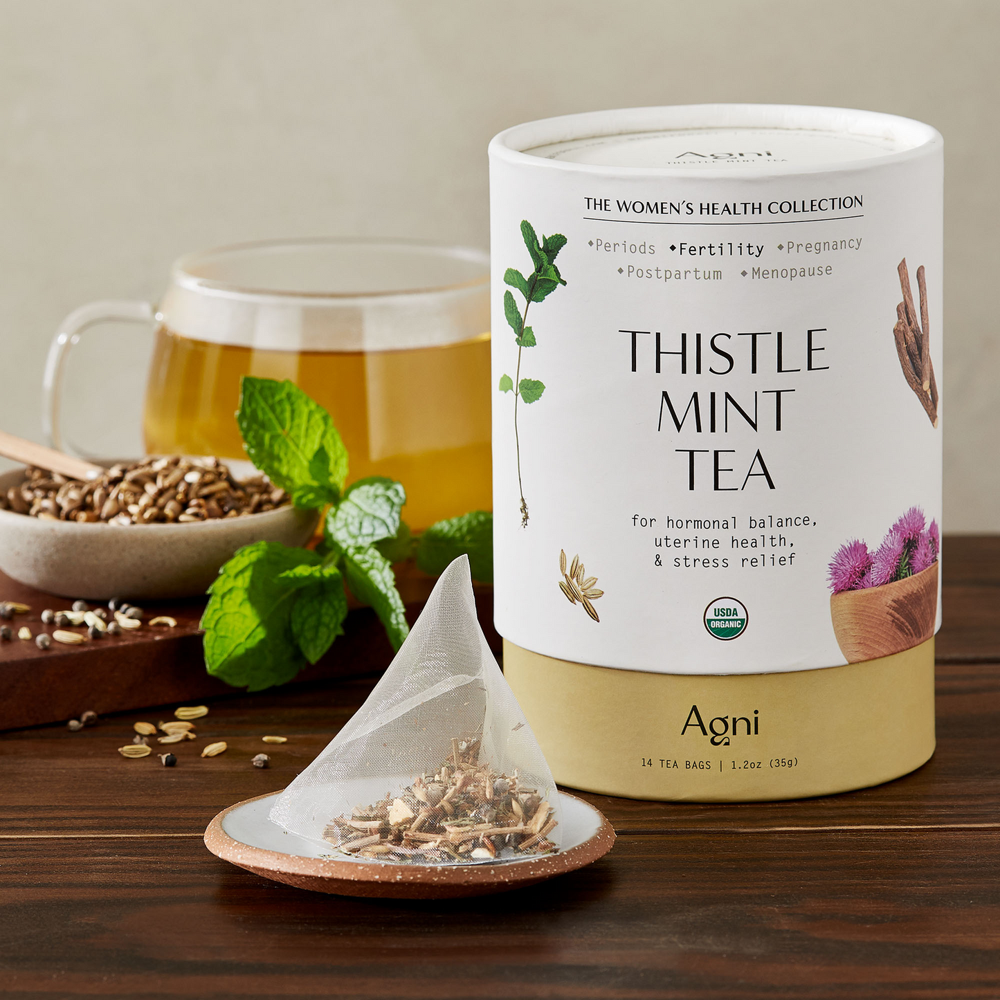 Thistle Mint Tea